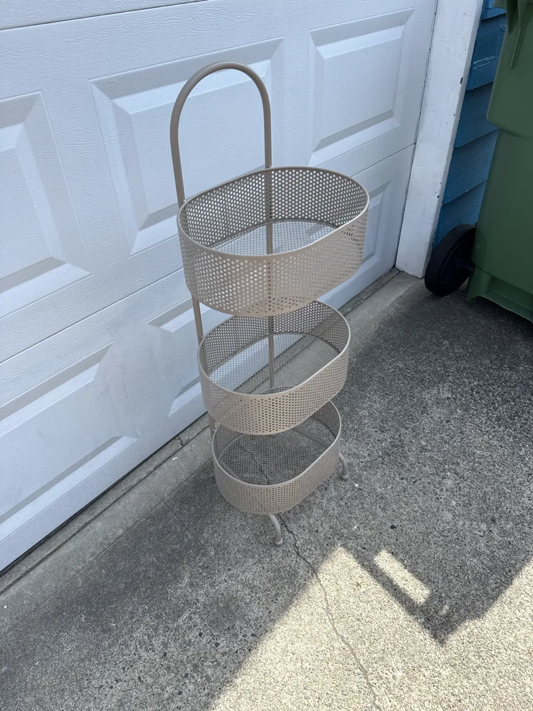 3-Tier Round Storage Cart - photo 2