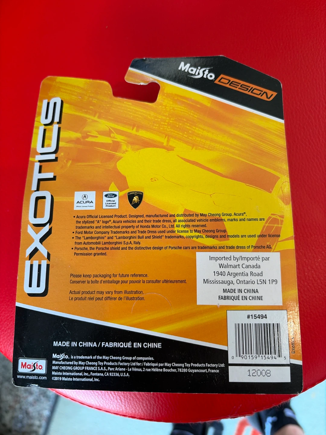 Maisto Design Exotics Porsche 918 Spyder Toy Car - photo 2