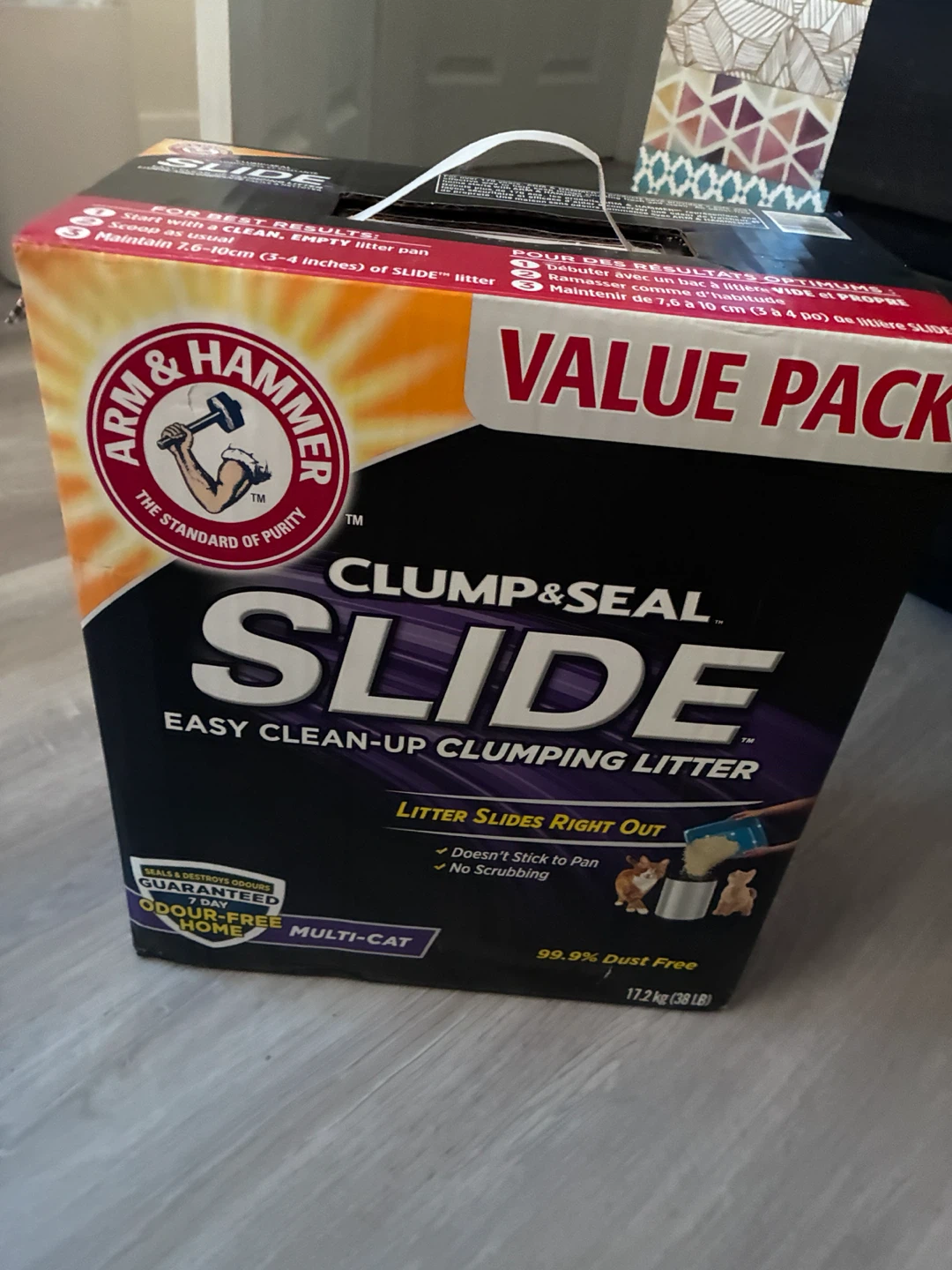 Arm & Hammer Clump & Seal Slide Litter - Multi-Cat