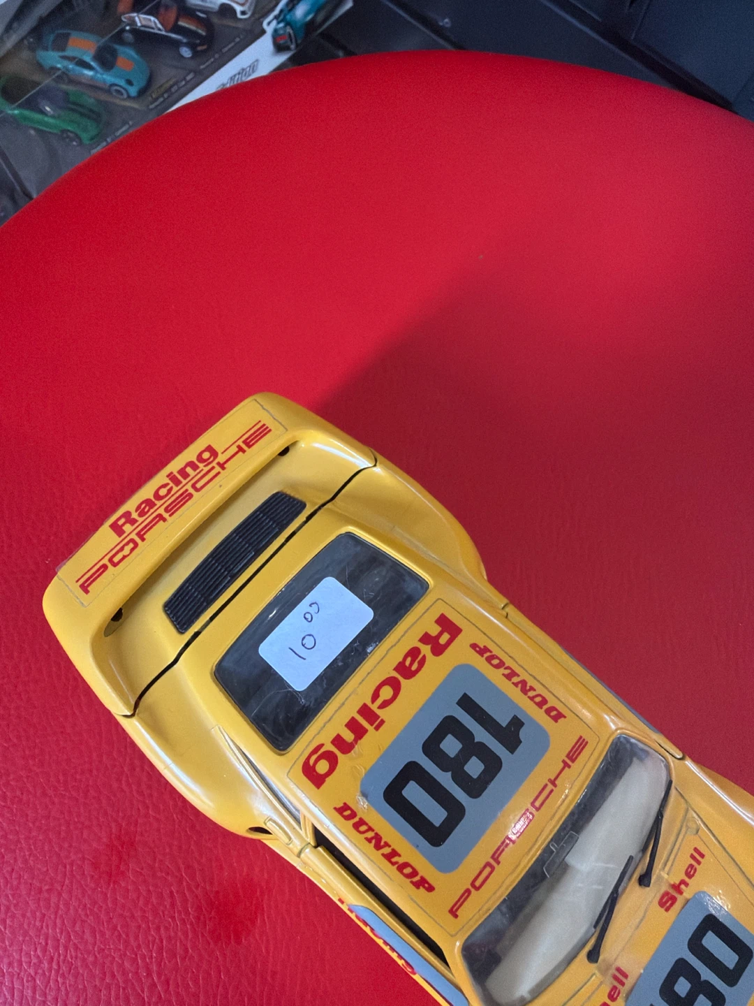 Yellow Porsche 959 Diecast Racing Toy Car - photo 2