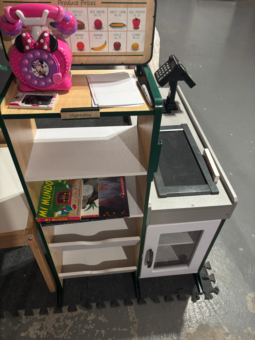 Fresh Mart Play Grocery Store Cash Register Stand - photo 3