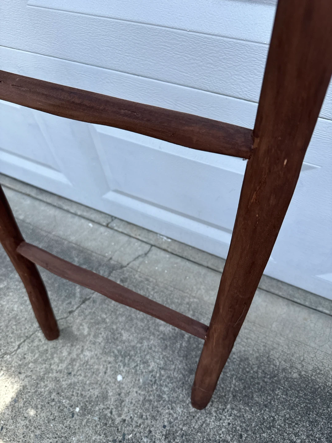 Rustic Wooden Blanket Ladder - photo 3