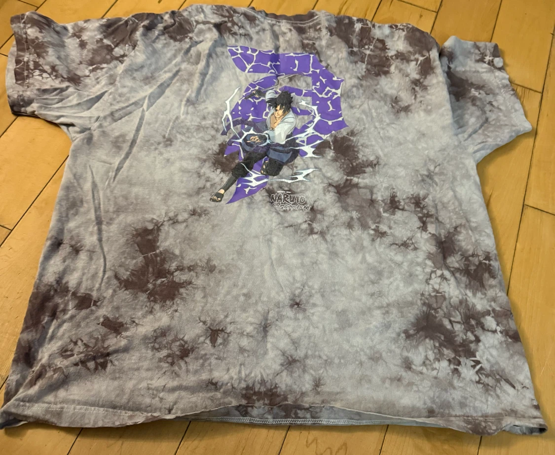 Primitive x Naruto Sasuke Tie-Dye T-Shirt - photo 2