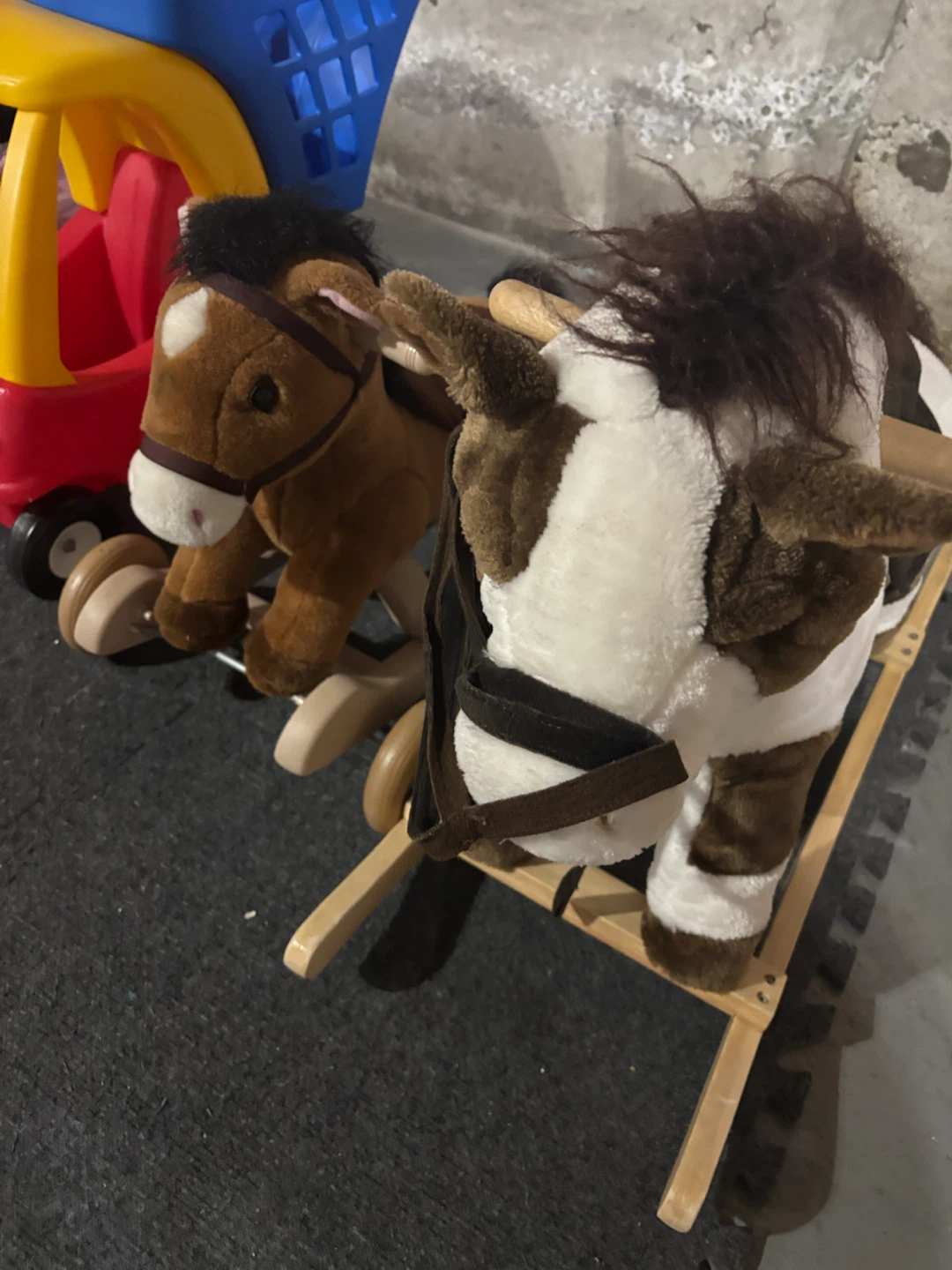 Plush Rocking Horse Set
