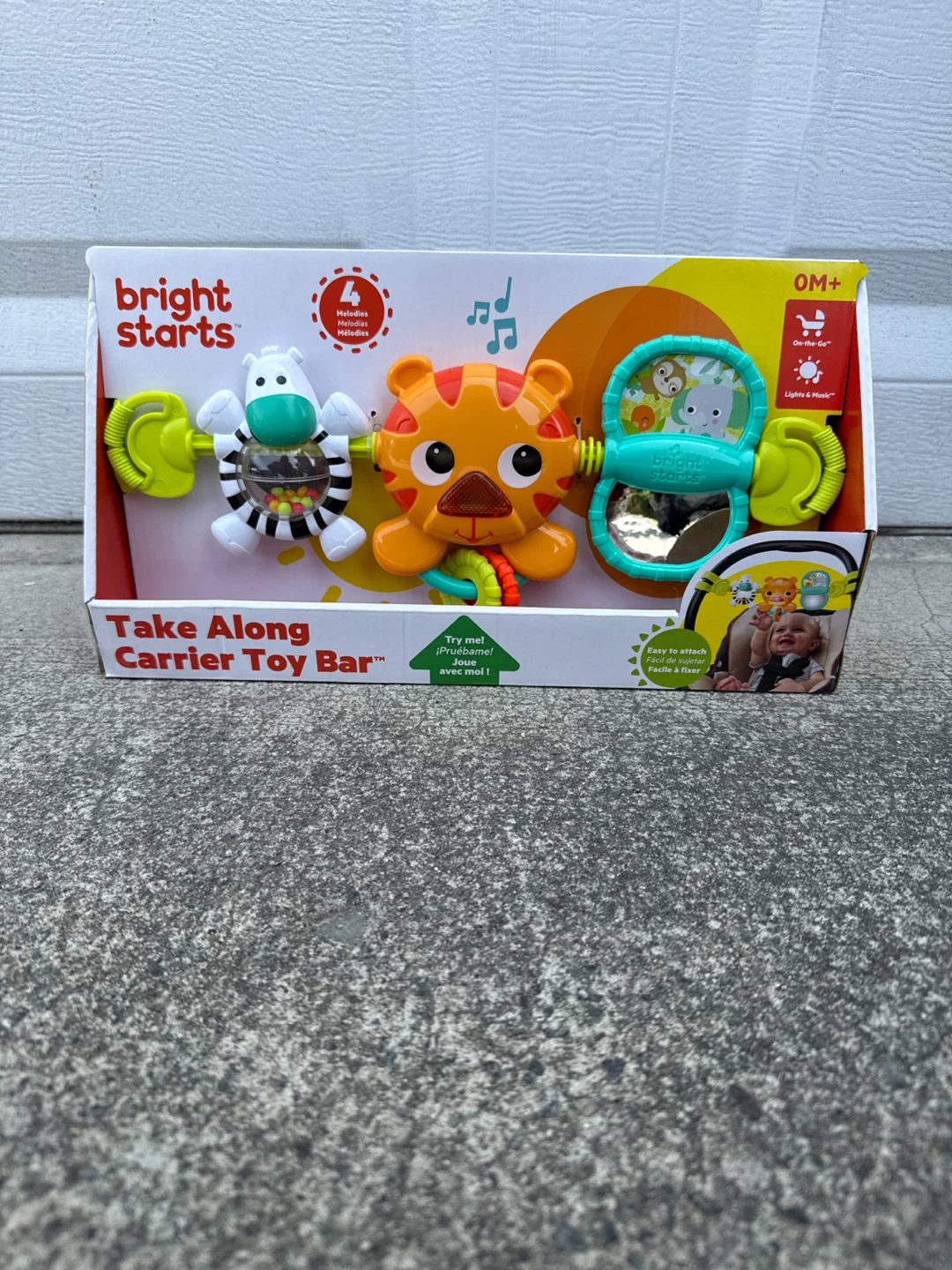 Bright Starts Take Along Carrier Toy Bar