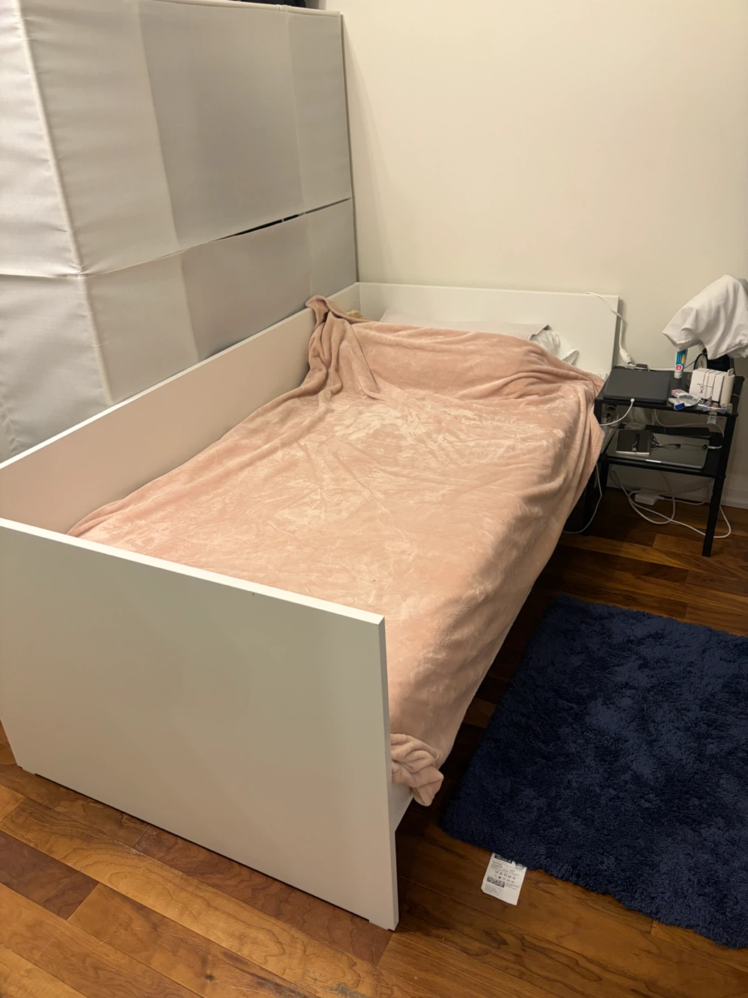 IKEA VIHALS Day-bed with Mattress - White, Twin