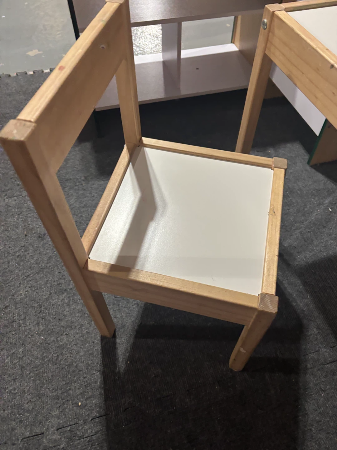 Wooden Kids Art Easel and Chair Set - photo 2