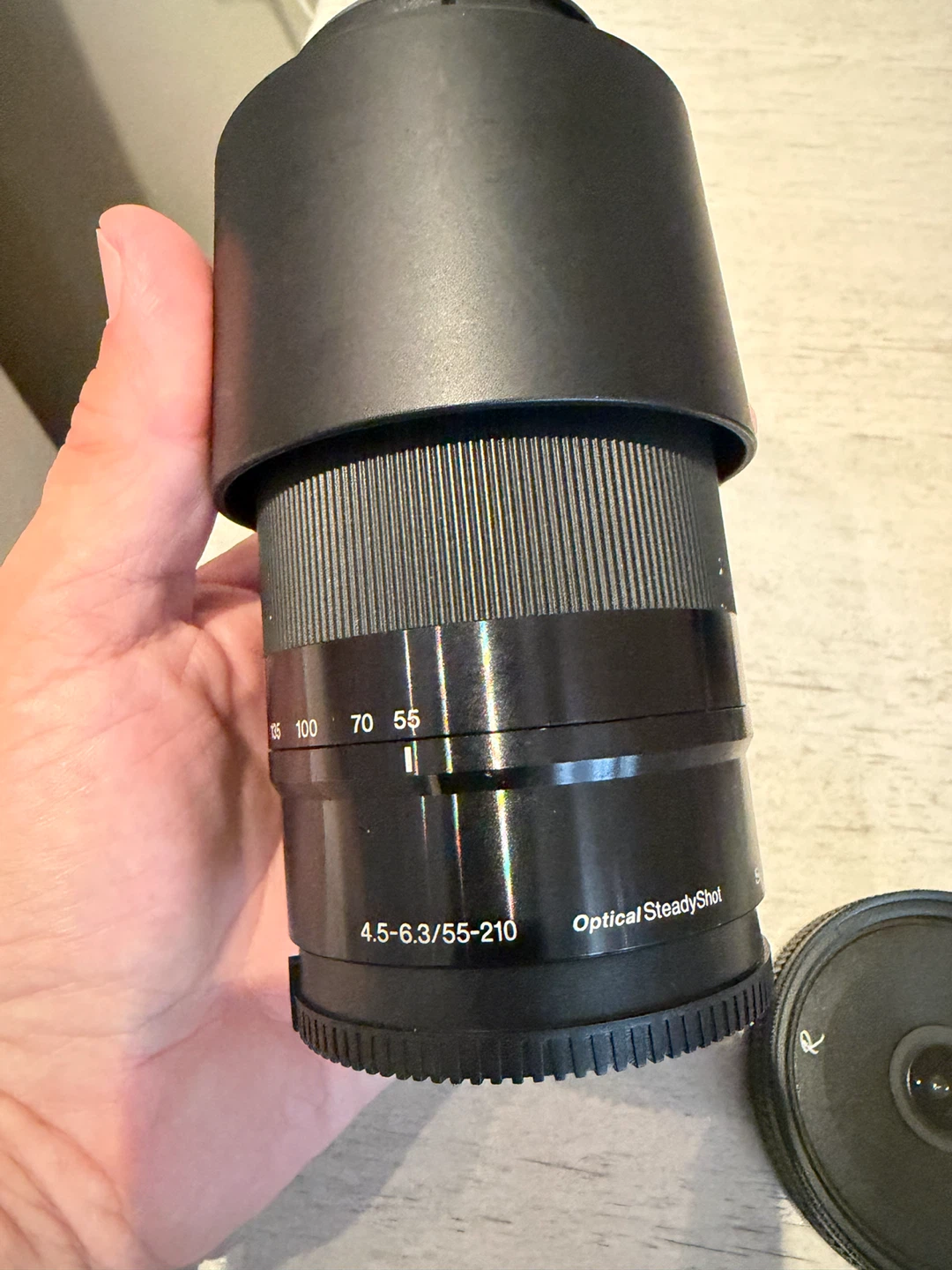 Sony E 18-55mm and Sony E 55-210mm and Tiffen 55mm 3 lens - photo 3