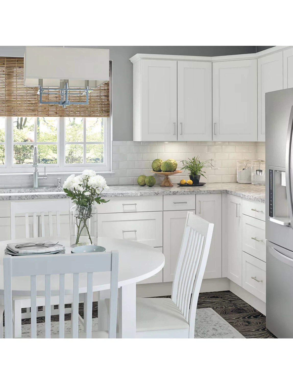Hampton Bay White Wall Cabinet - photo 5