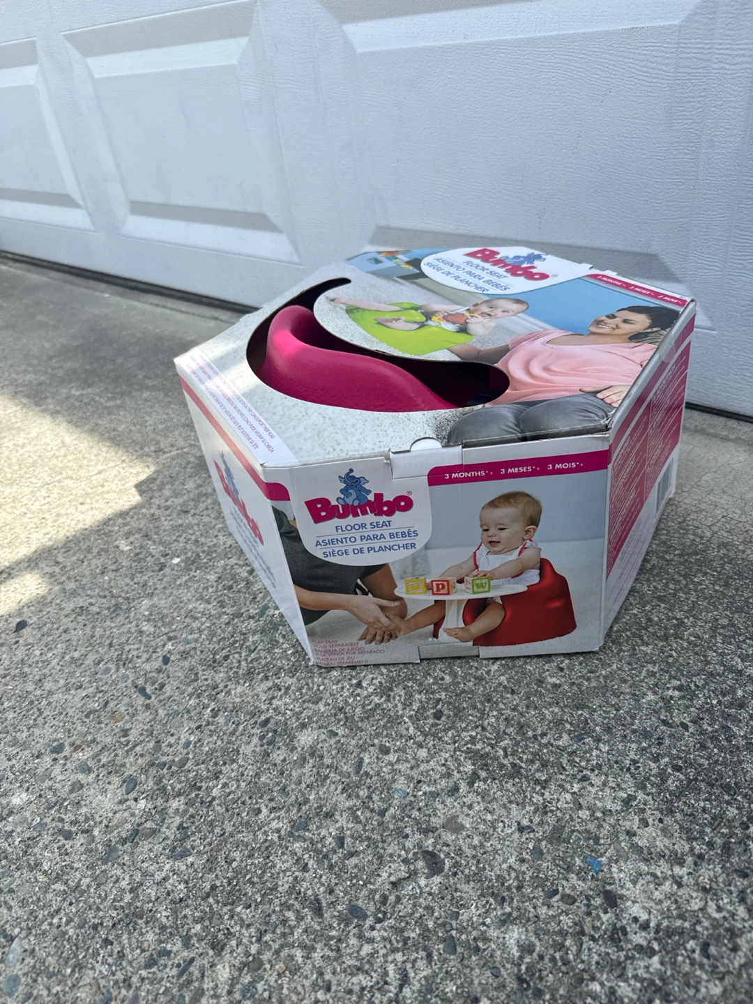 Bumbo Floor Seat - Pink - photo 2
