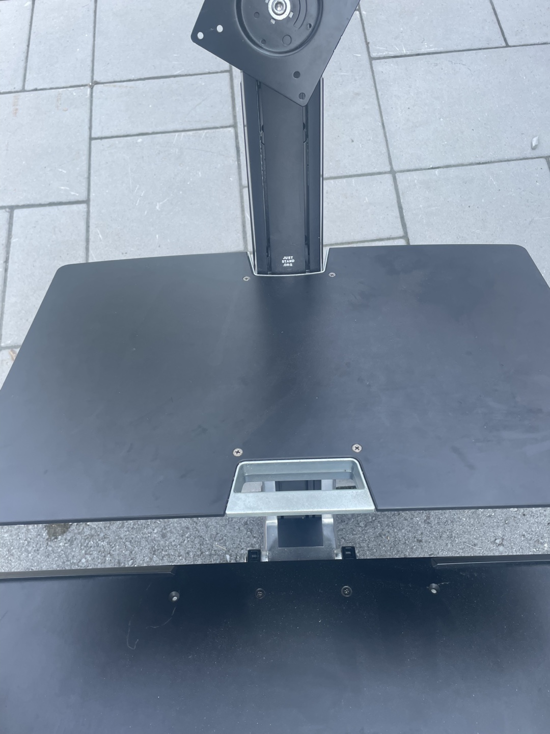 Adjustable Monitor Stand with Desk Attachment
