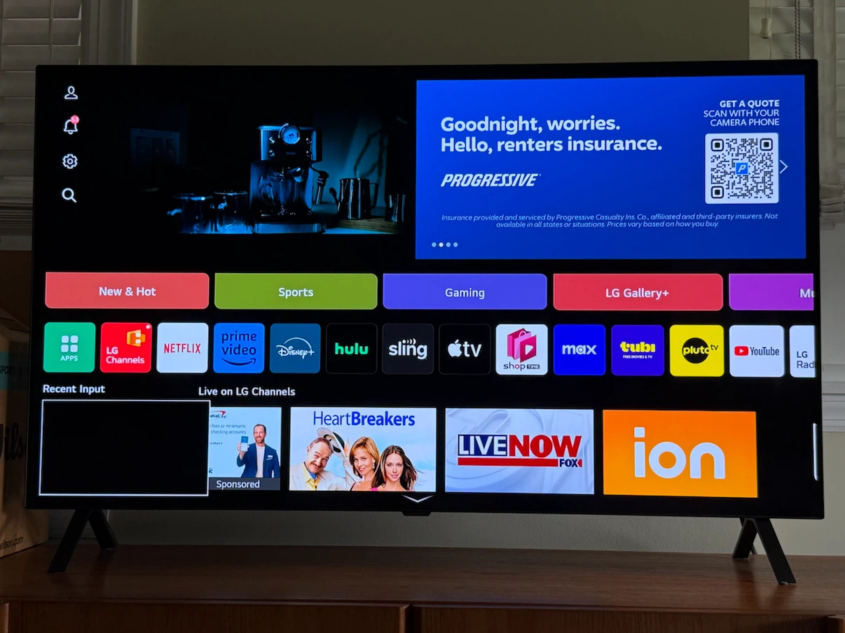 LG 48" A2 4K Smart OLED TV