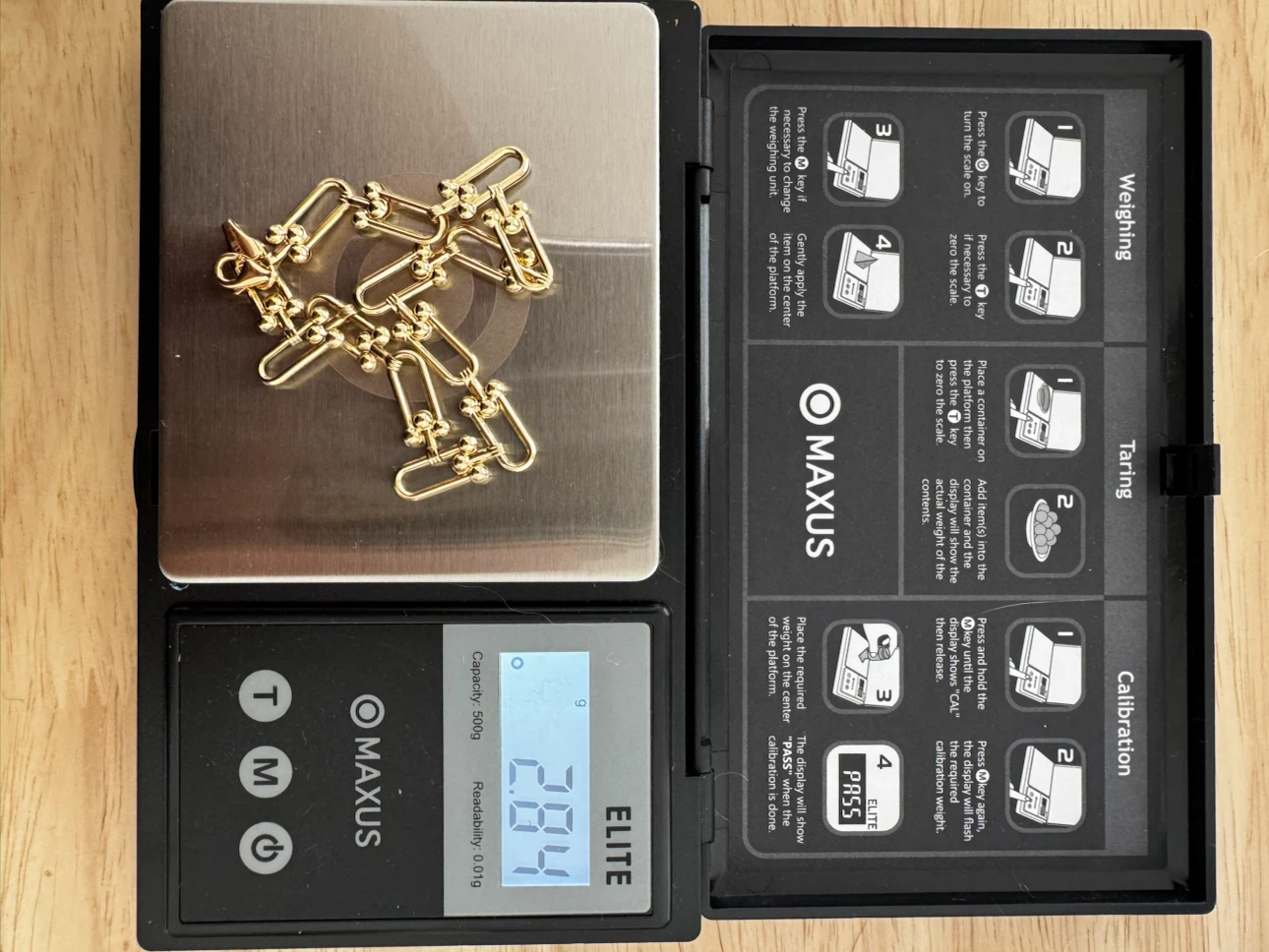 18K Hardware Bracelet size 7 - photo 3