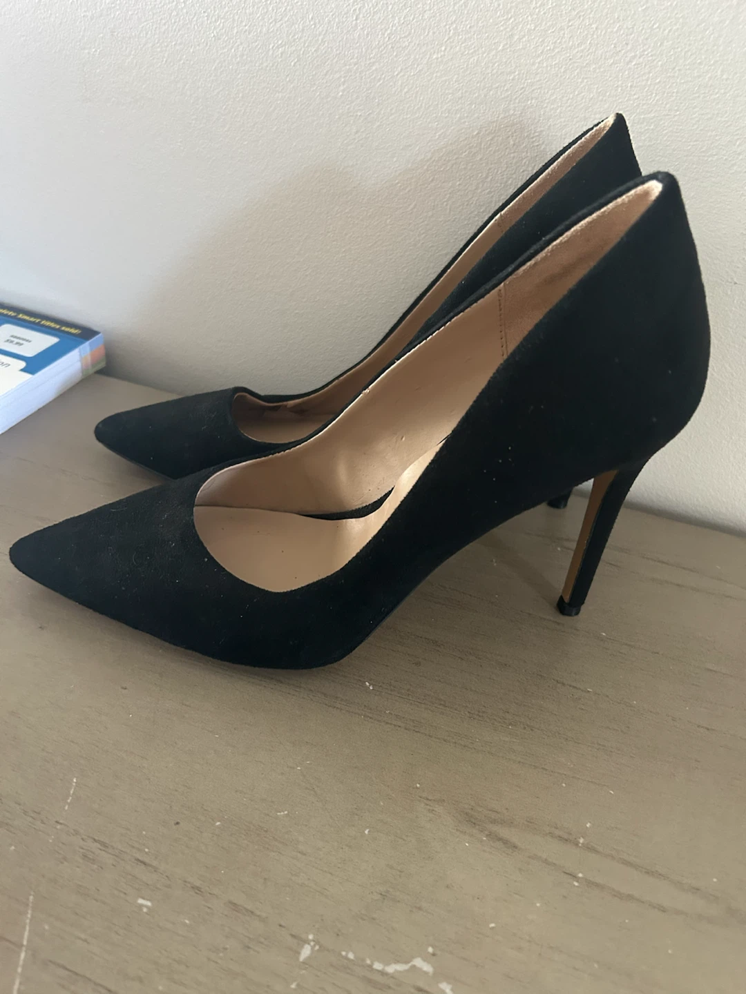 Mix No. 6 Black Suede Heels - photo 2