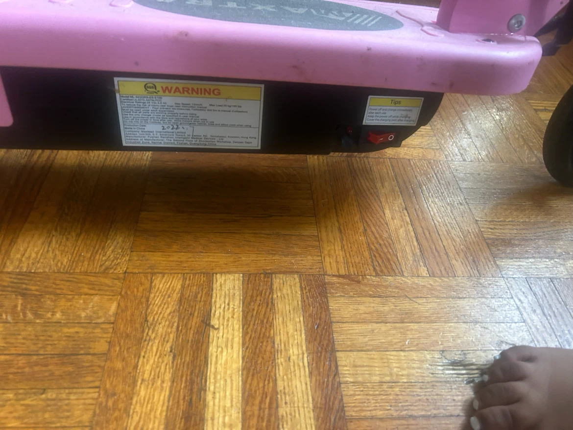 Pink Maxtra Kids Electric Scooter