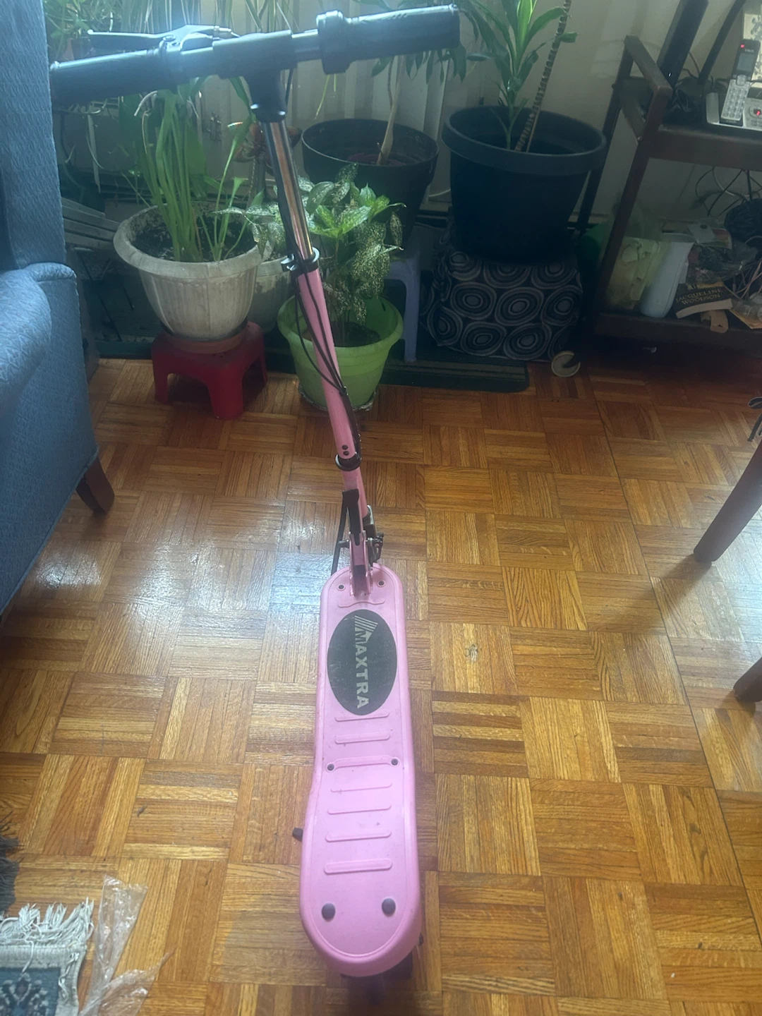 Pink Maxtra Kids Electric Scooter - photo 3