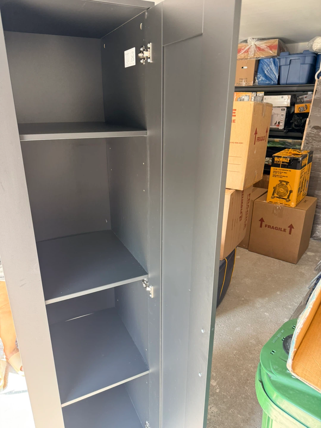 Ikea Brimnes 3 Door Wardrobe Black - photo 3