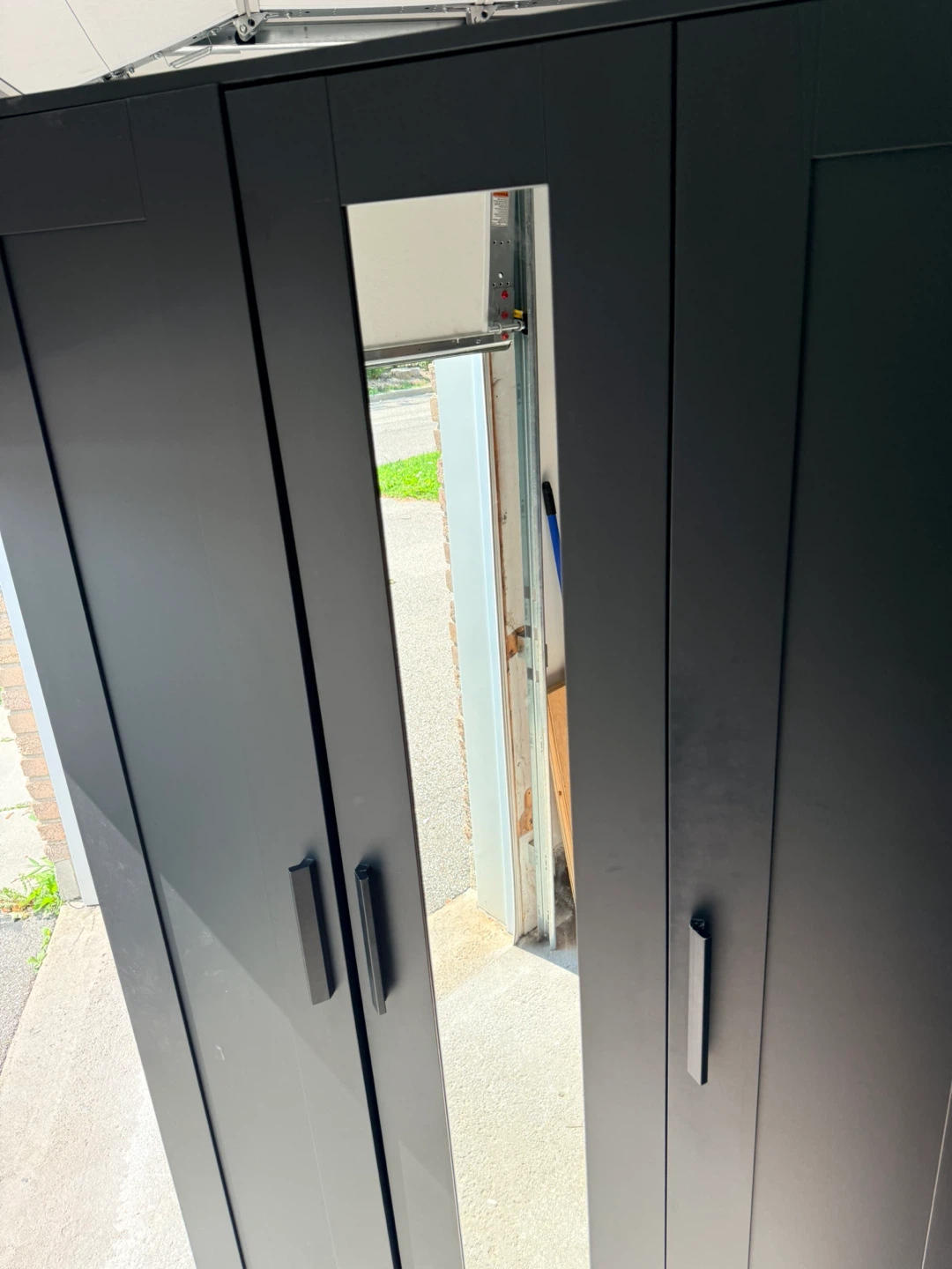 Ikea Brimnes 3 Door Wardrobe Black