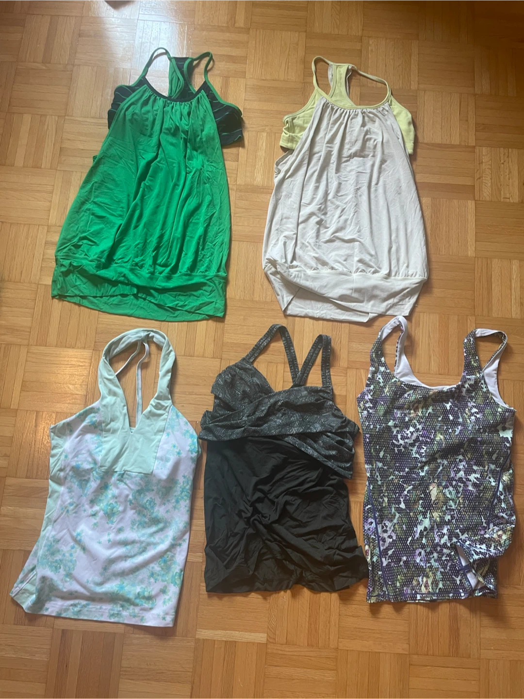 Bundle of 5 Women's lululemon Tank Tops