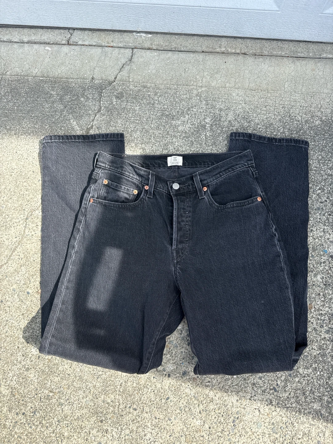 WOMANS Levi's 501 Curve Jean - Black