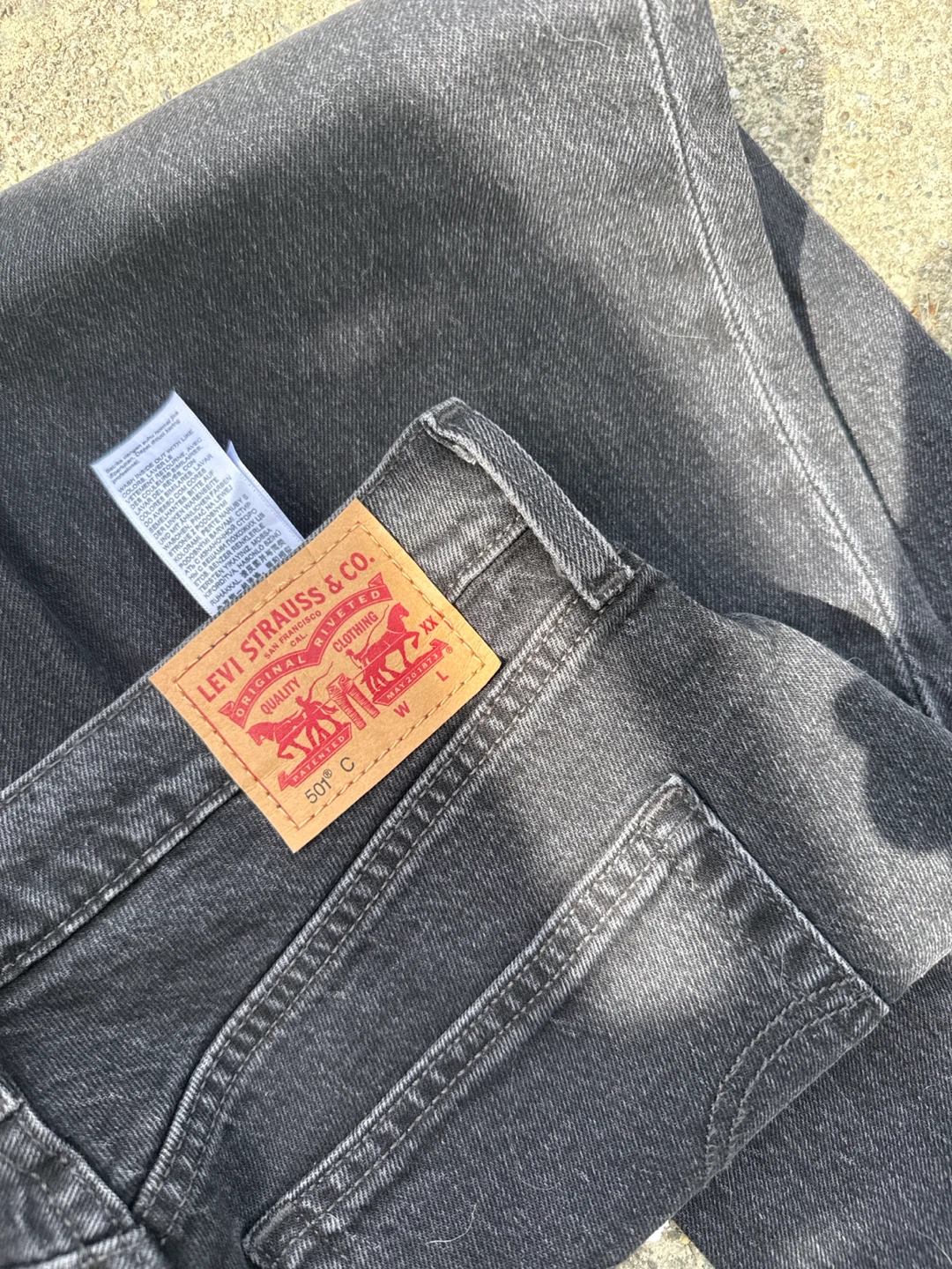 WOMANS Levi's 501 Curve Jean - Black - photo 3