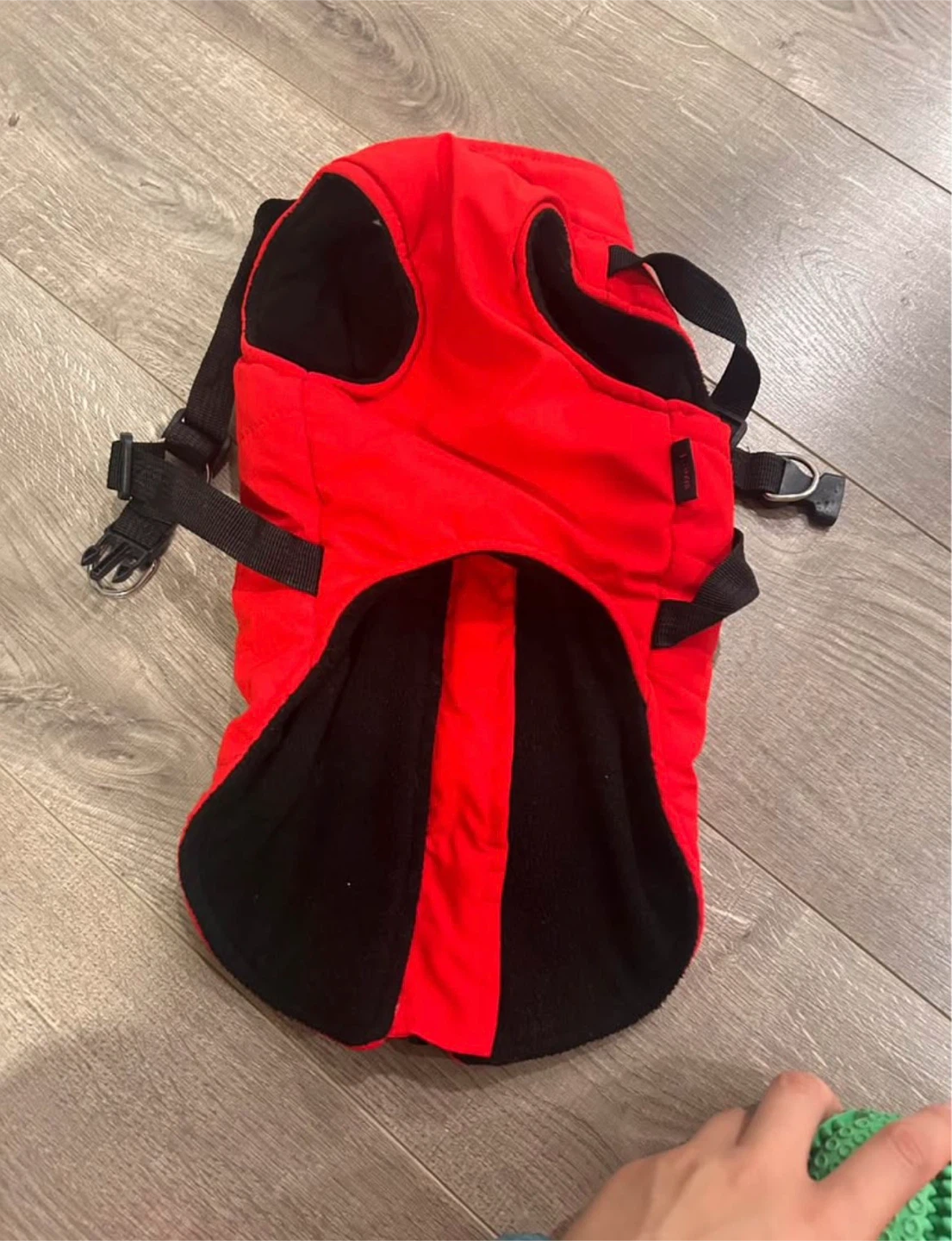 Red Dog Vest, booties, and toys etc - photo 3