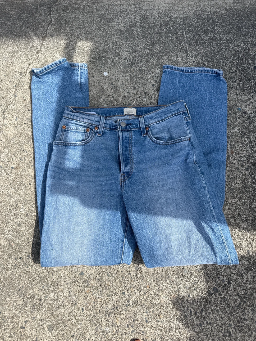 WOMANS Levi's 501 Jeans