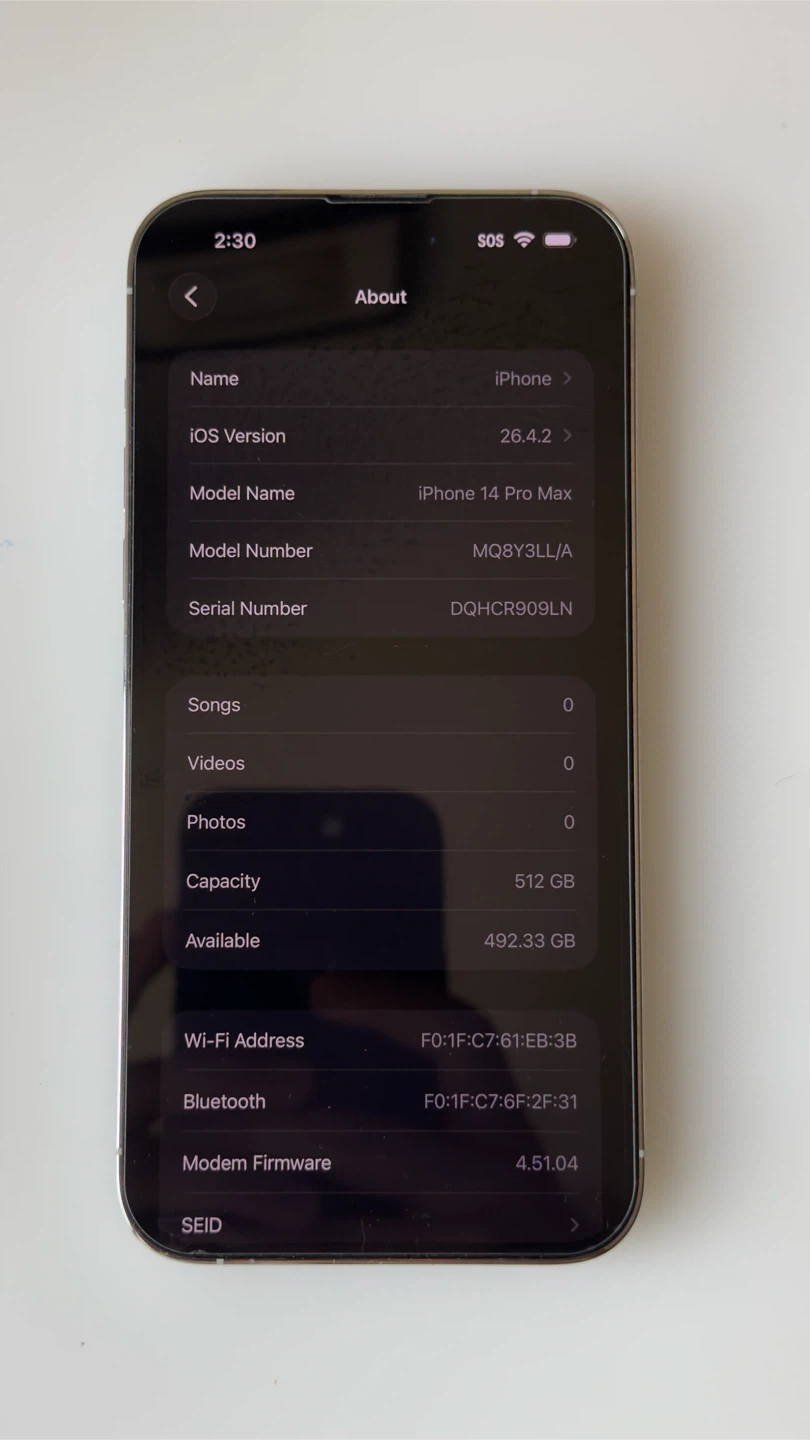 iPhone 14 Pro Max 512GB - photo 3