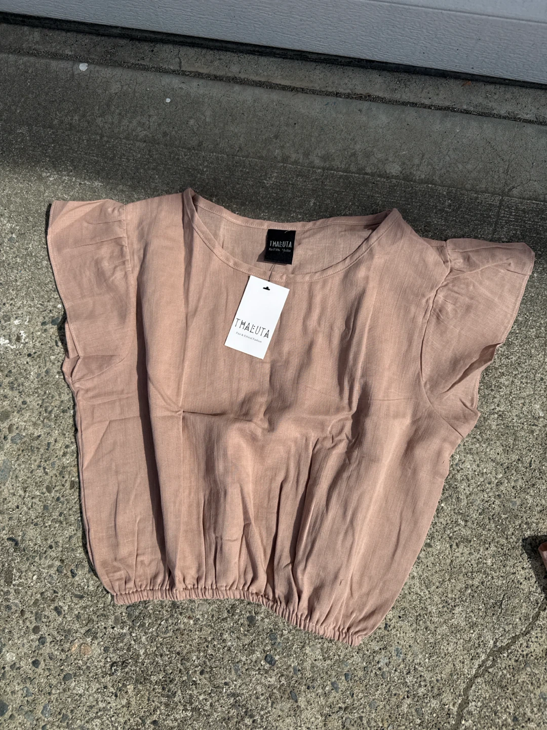 THALUTA women's linen blend blouse and skirt set - photo 3