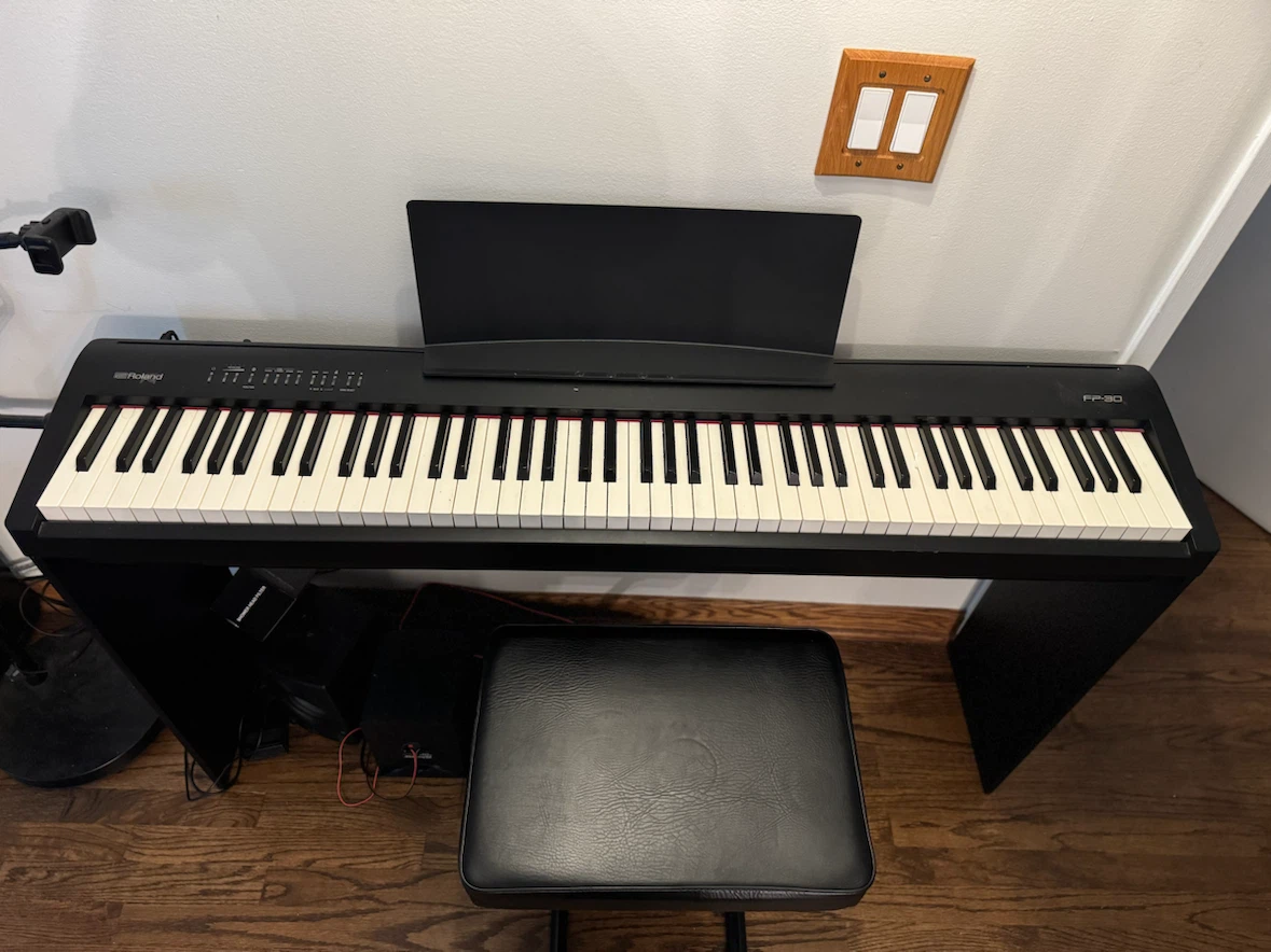 Roland FP-30 Digital Piano with Stool - photo 4