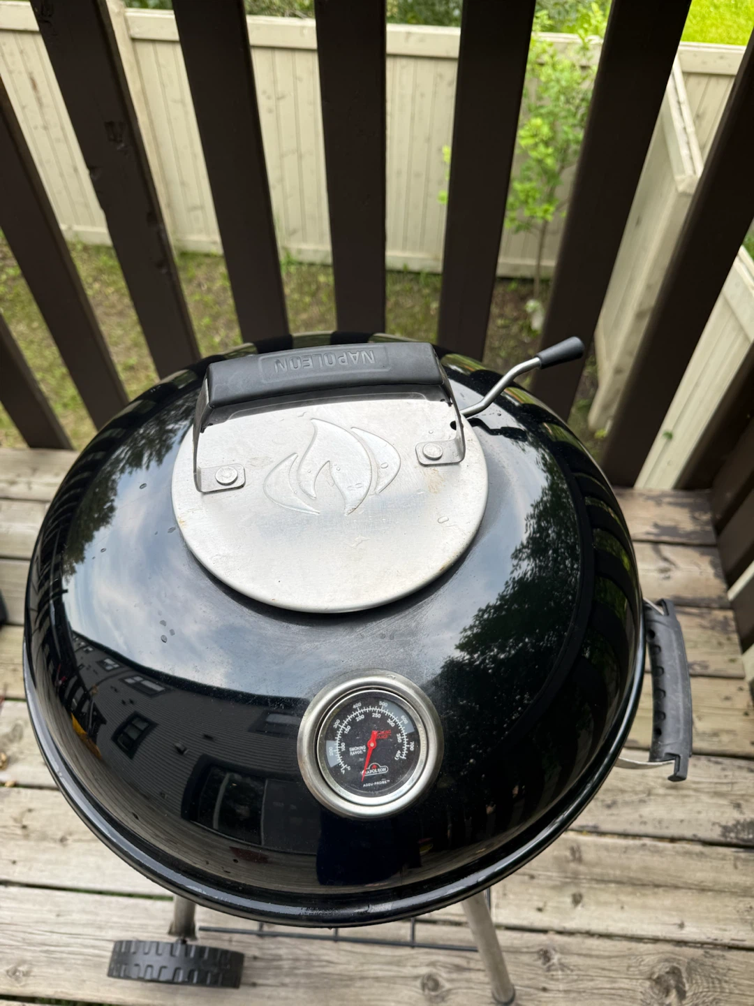 Napoleon Premium 18” Charcoal Kettle Grill + Cover - photo 4
