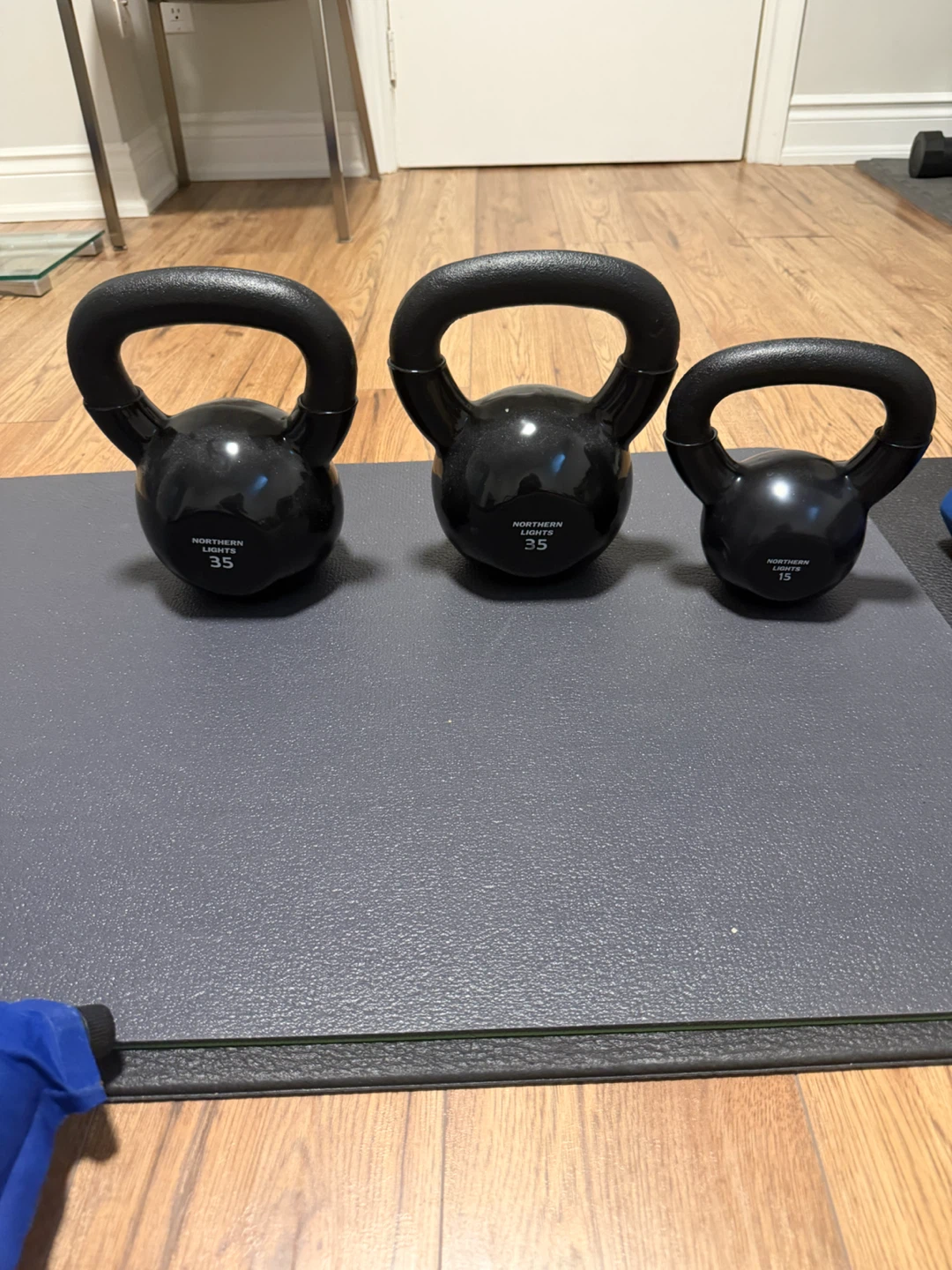 Northern Lights Kettlebell Set – 35lb, 35lb & 15lb