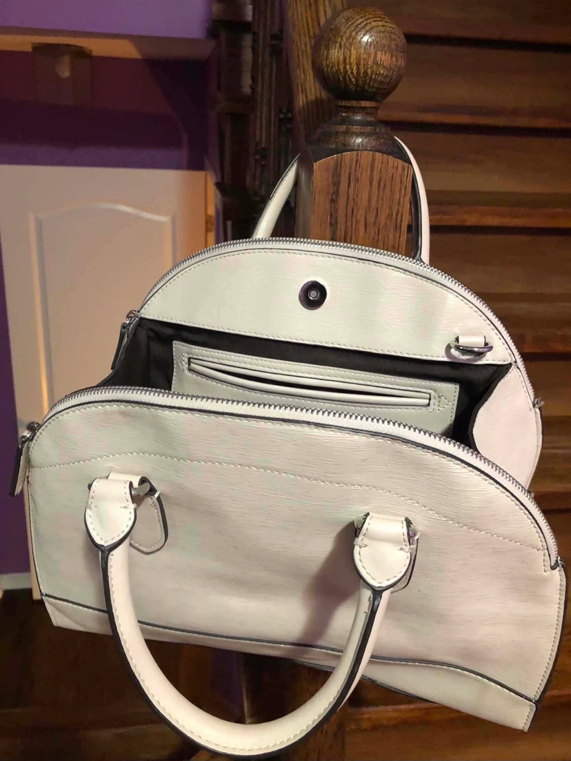 White Dome Satchel Handbag - photo 2