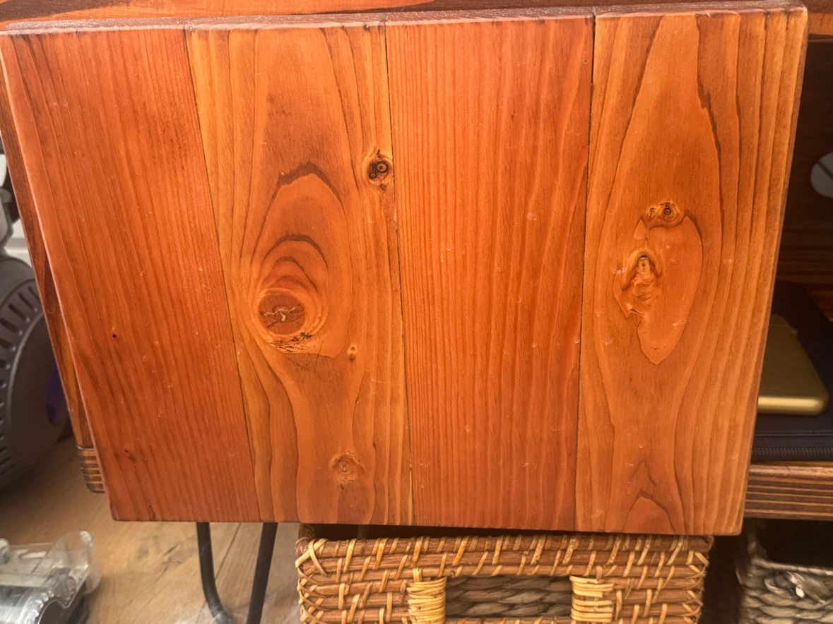 Solid Wood TV Stand - photo 2