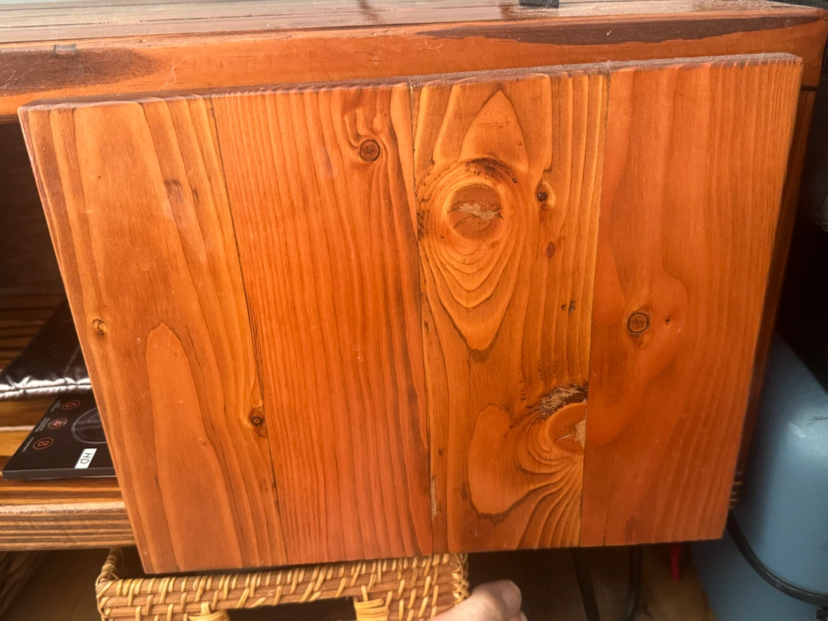 Solid Wood TV Stand - photo 3