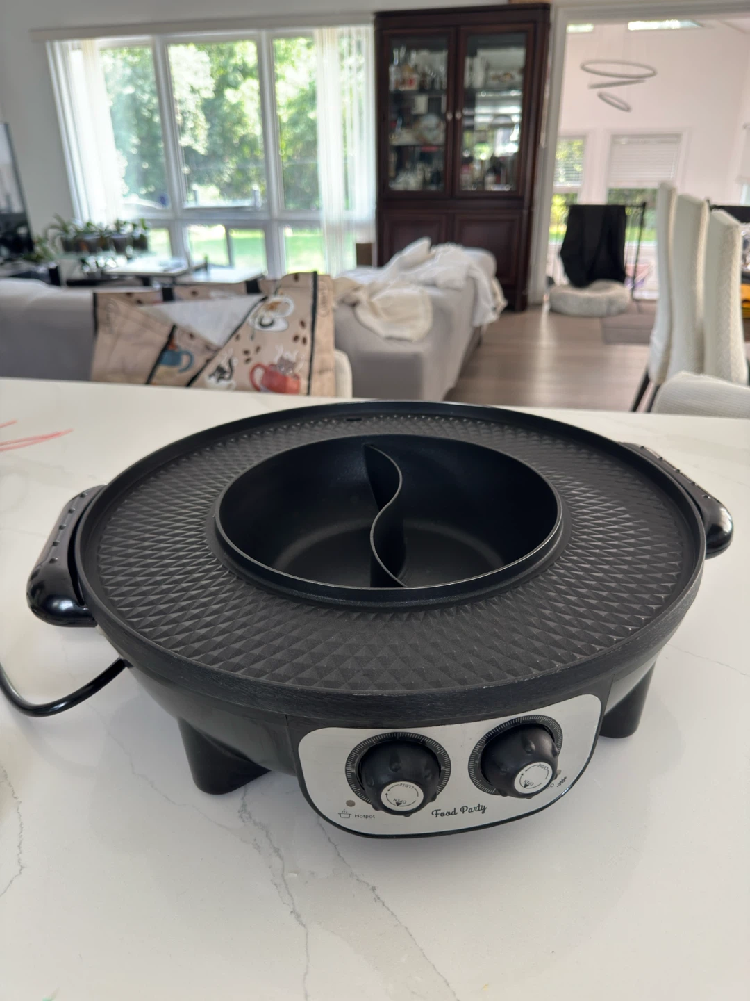 Food Party Electric Hot Pot and Grill