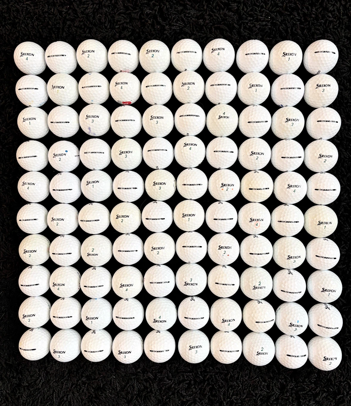 100 Srixon Soft Feel Golf Balls - photo 2