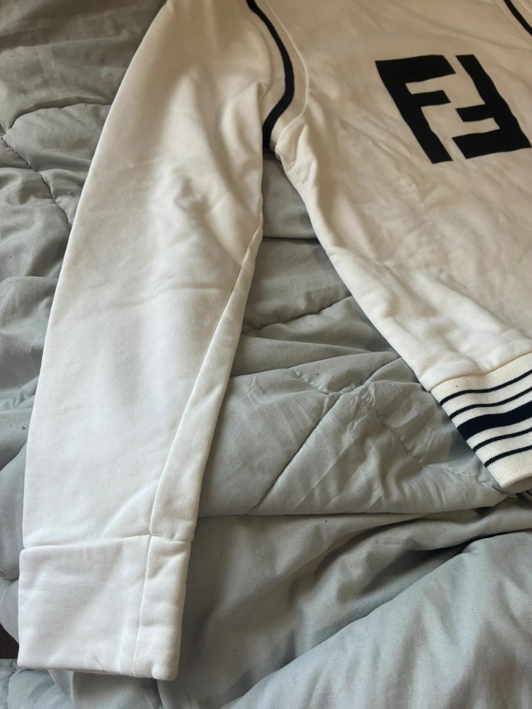 Fendi White Logo Long Sleeve - photo 5