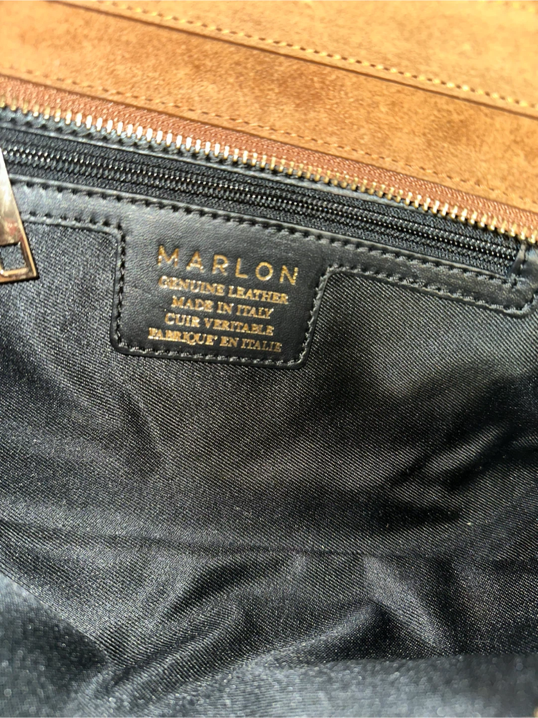 Marlon Brown Suede Handbag - photo 2