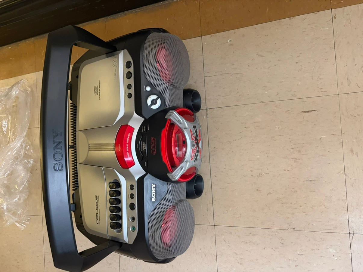 Sony CFD-DS60S Boombox CD Player Radio Cassette - photo 5