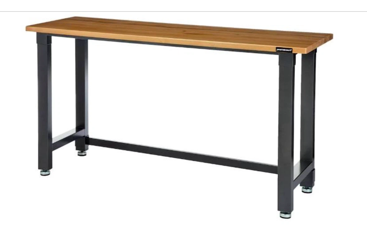 Mastercraft Workbench with woodtop