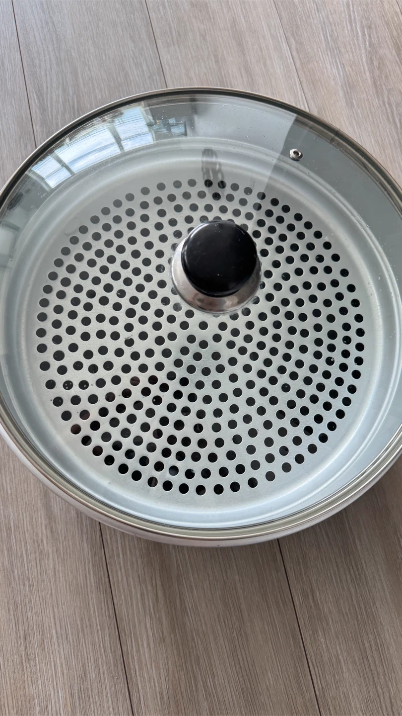 Electric Steamer Pot with Glass Lid - photo 2