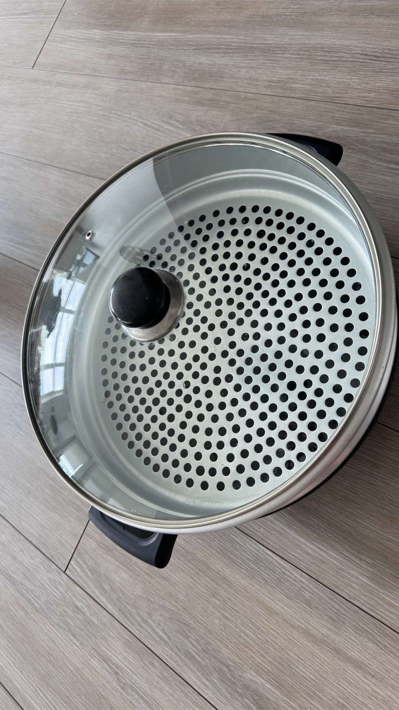Electric Steamer Pot with Glass Lid - photo 4