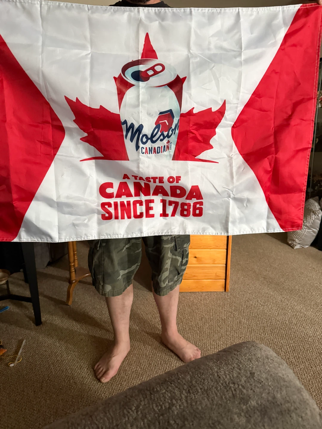 Molson Canadian Flag
