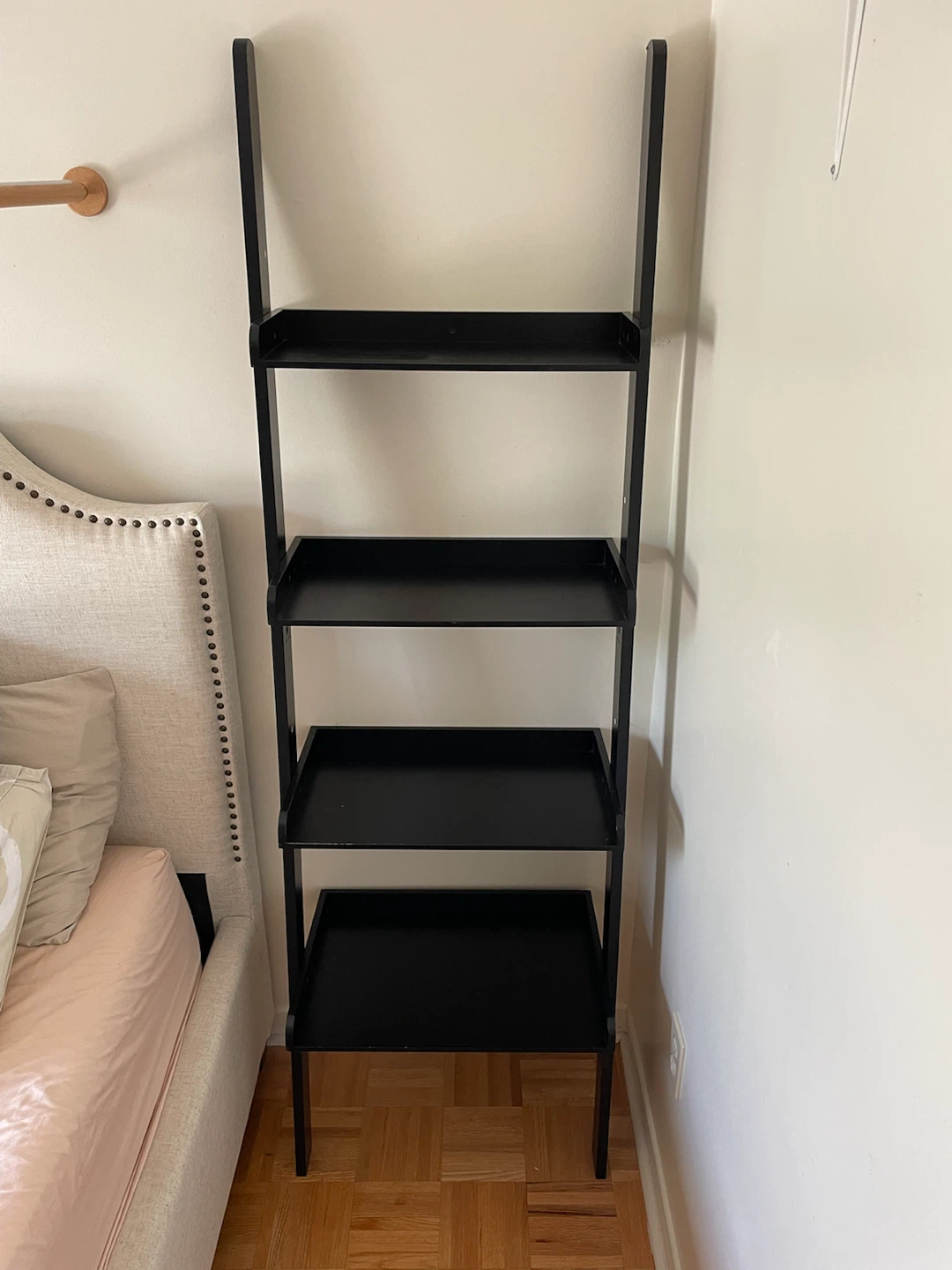 Black Ladder Shelf