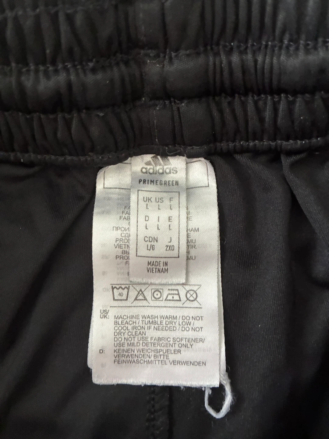 Adidas black Mens size Large Shorts - photo 3