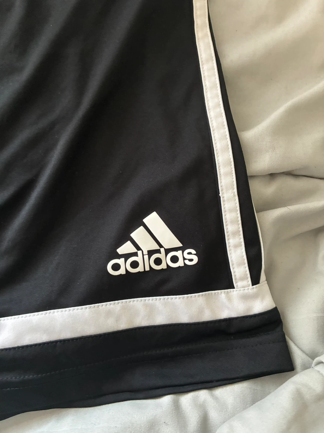 Adidas black Mens size Large Shorts - photo 2