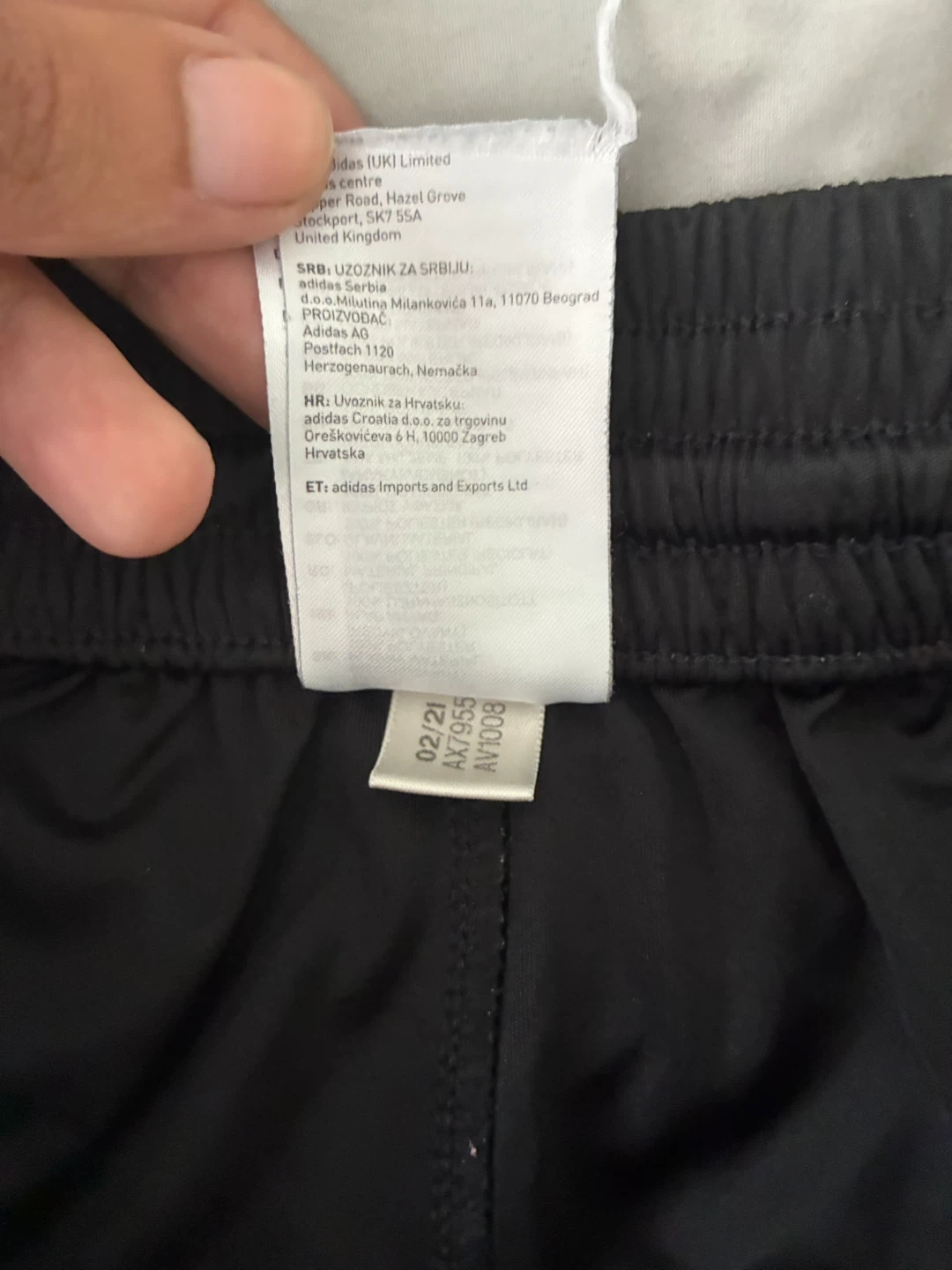 Adidas black Mens size Large Shorts - photo 5