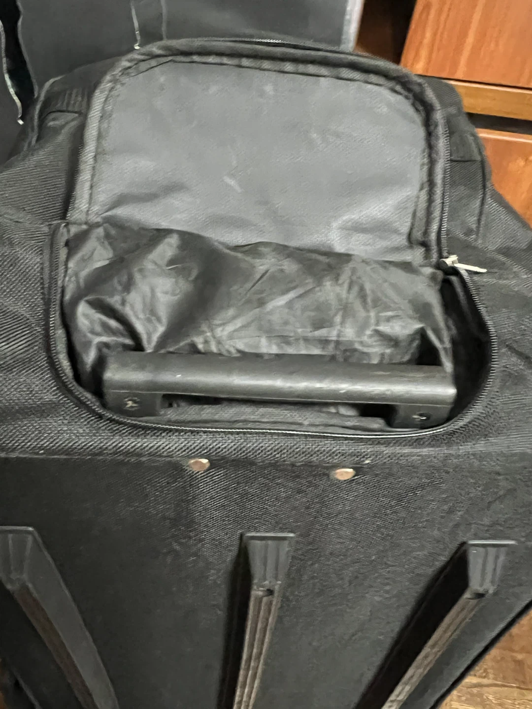 Euro-Pack Black Rolling Duffel Bag - photo 5