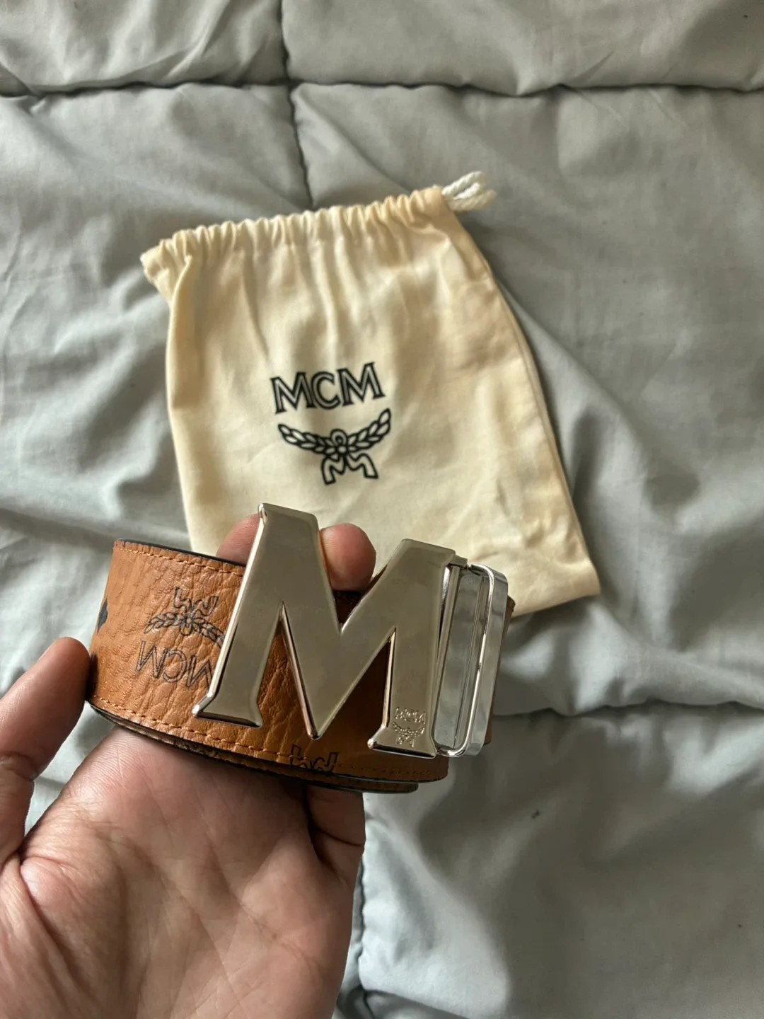 MCM Belt Reversible Mens One size